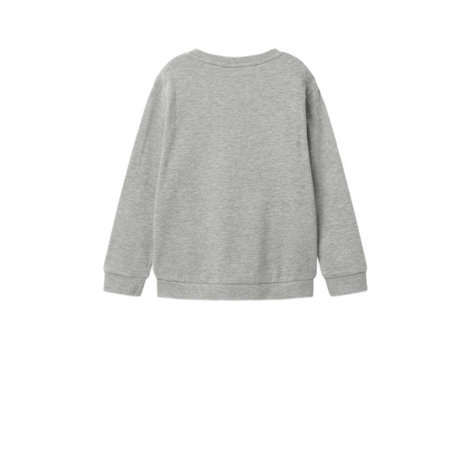 NAME IT KIDS sweater grijs melange