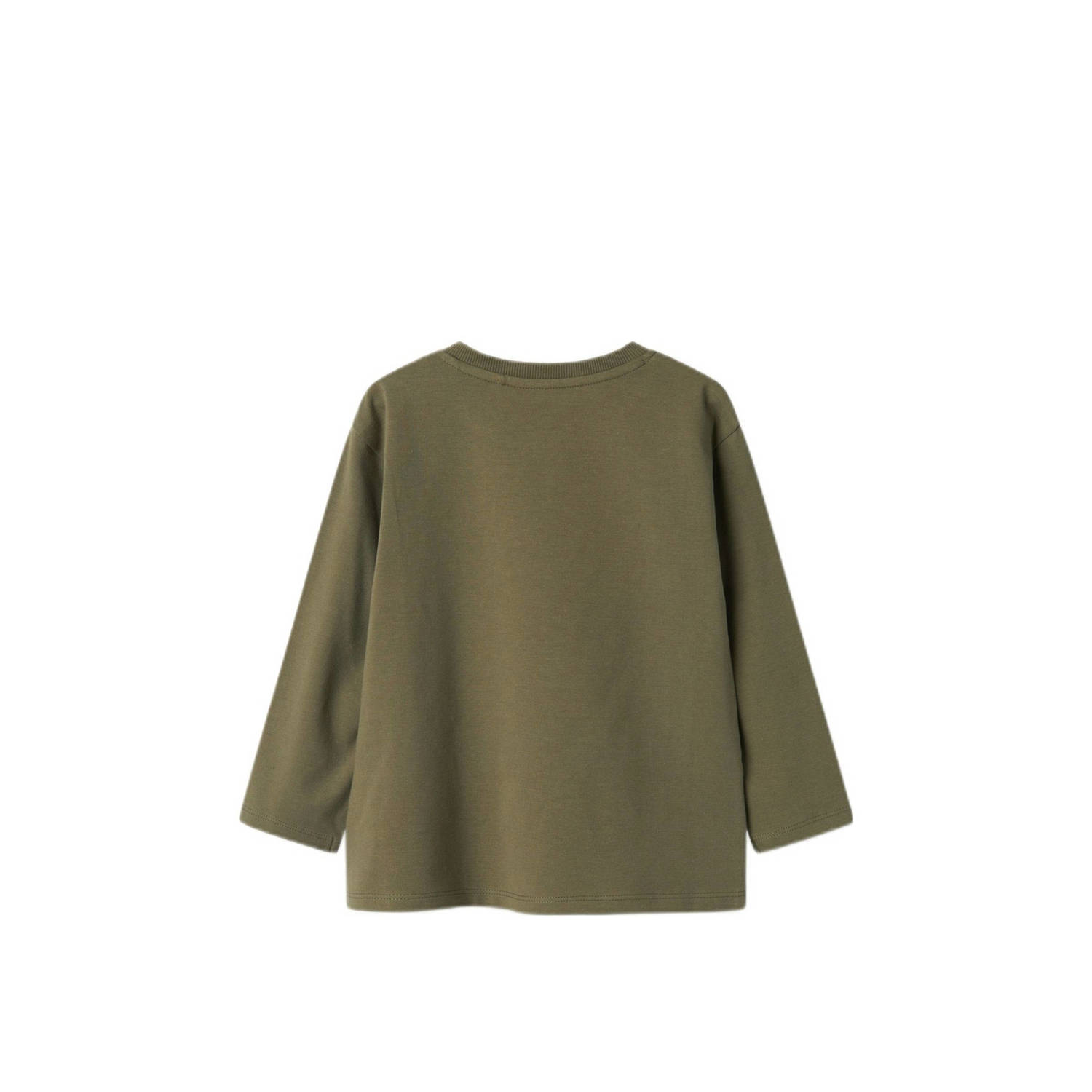 NAME IT MINI longsleeve olijfgroen