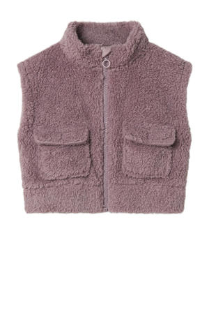 gilet mauve