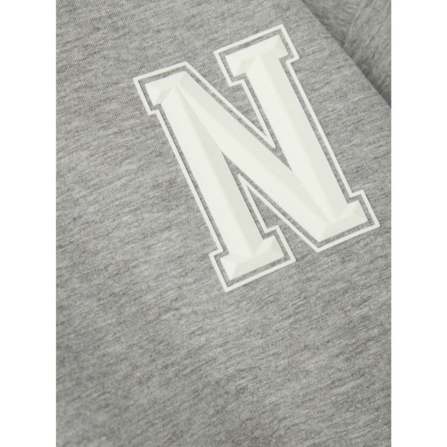 NAME IT MINI sweater grijs melange