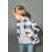 NAME IT MINI geruit overshirt NMMTAMOL donkerblauw