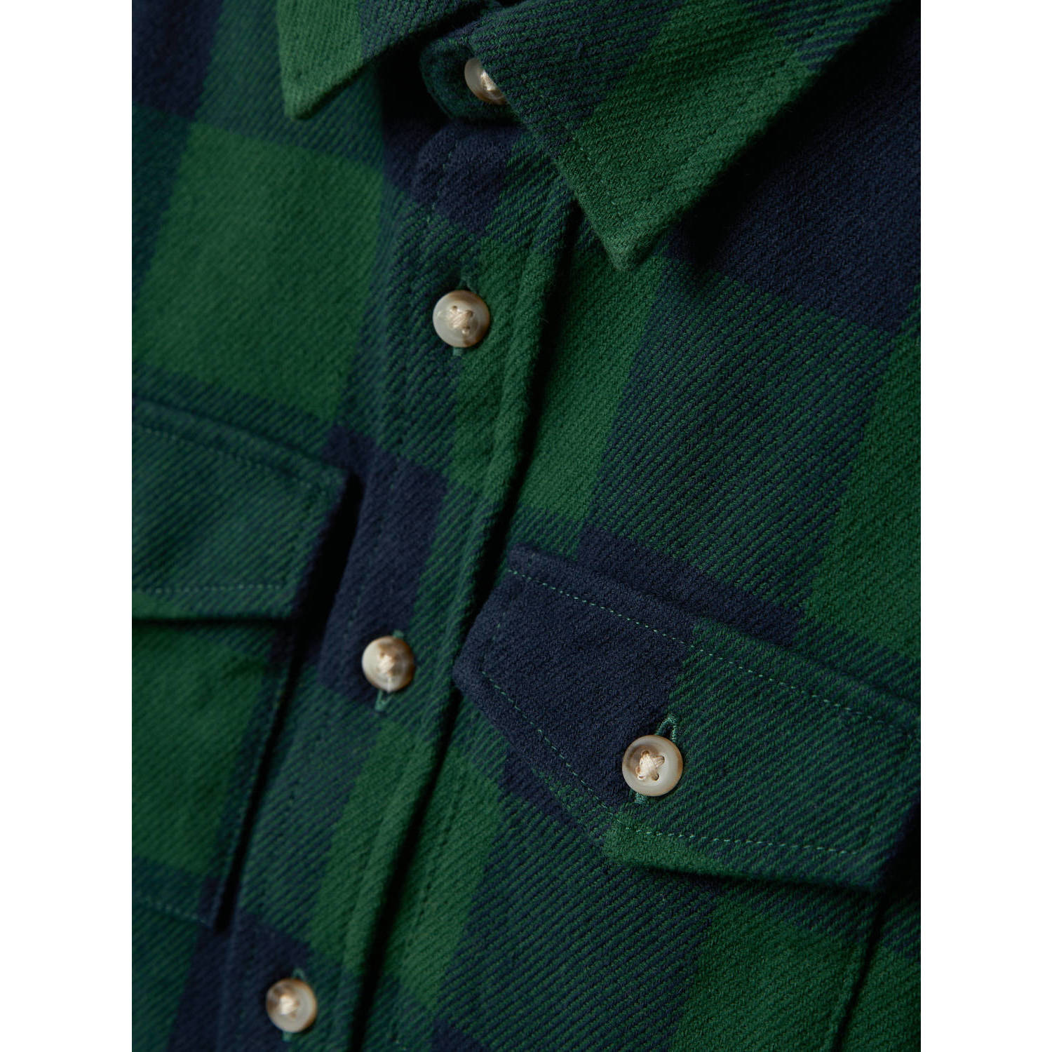 NAME IT MINI overshirt NMMBOMIN groen donkerblauw
