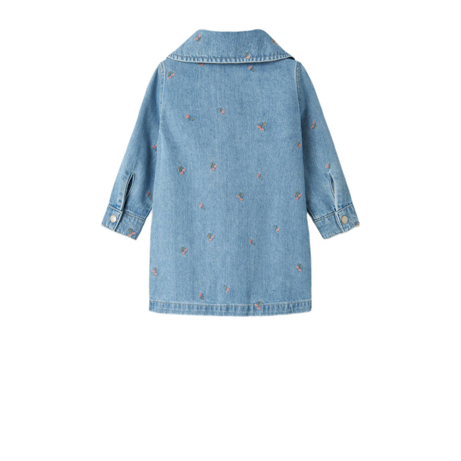 NAME IT MINI spijkerjurk light blue denim