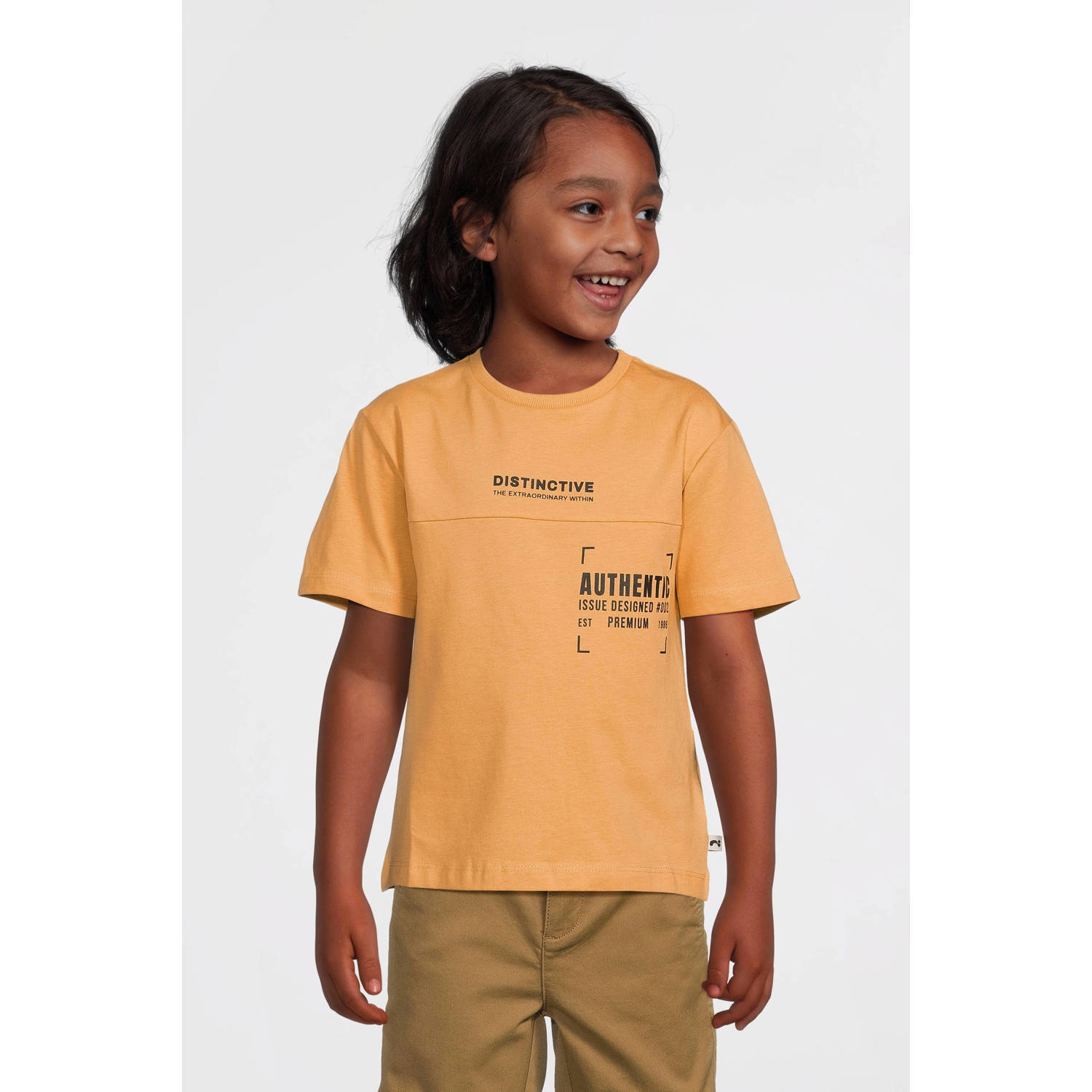 NAME IT KIDS T-shirt geel
