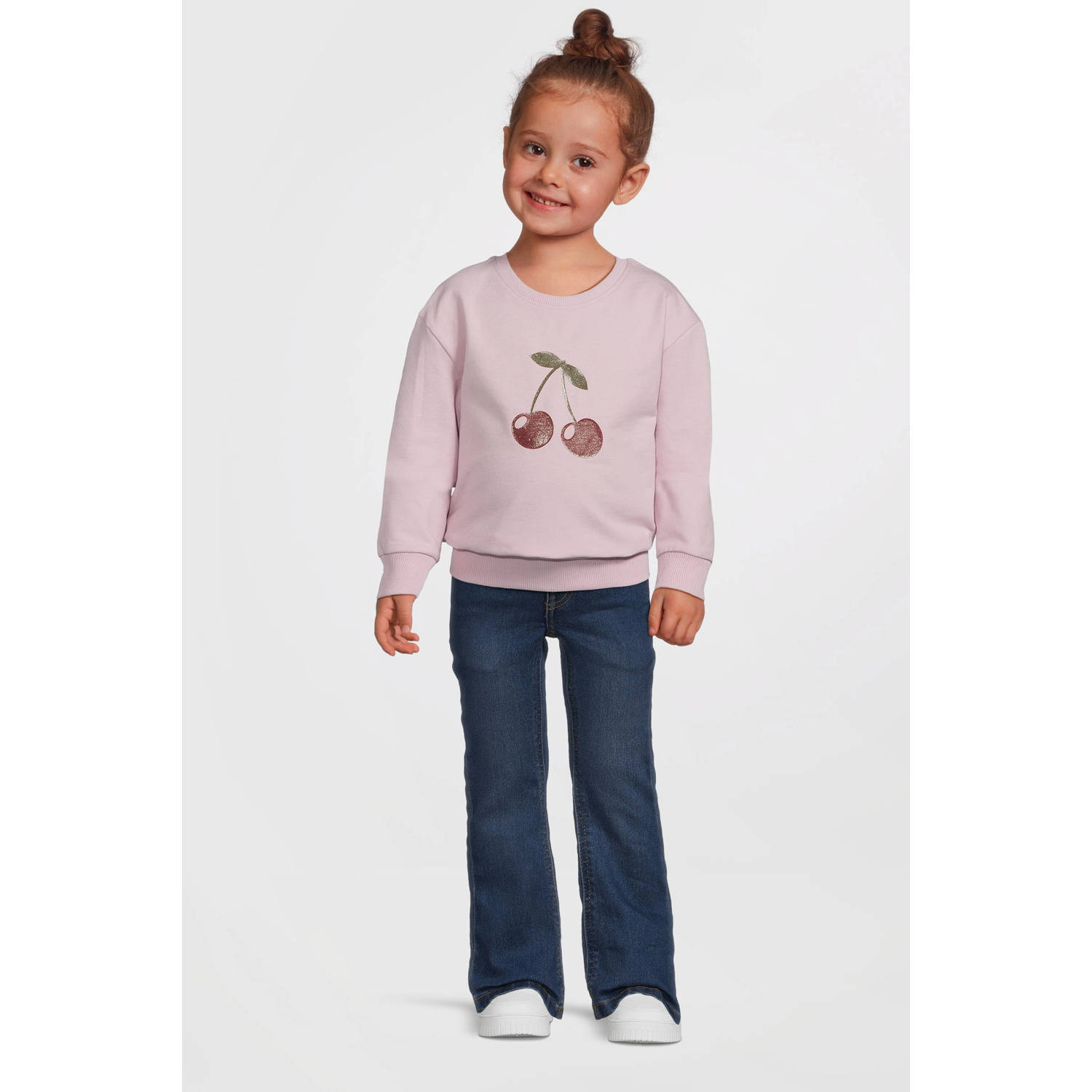 NAME IT MINI sweater lichtroze