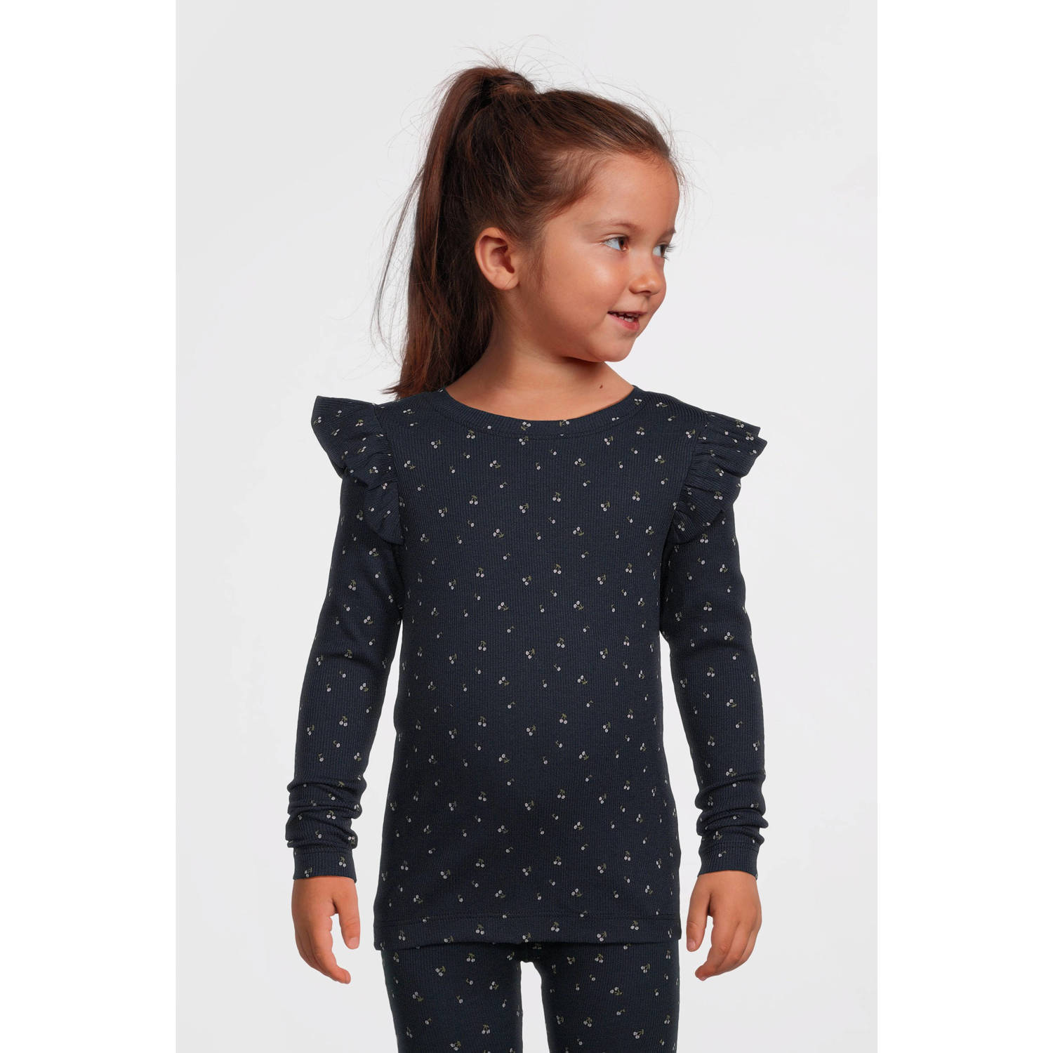 NAME IT MINI longsleeve donkerblauw
