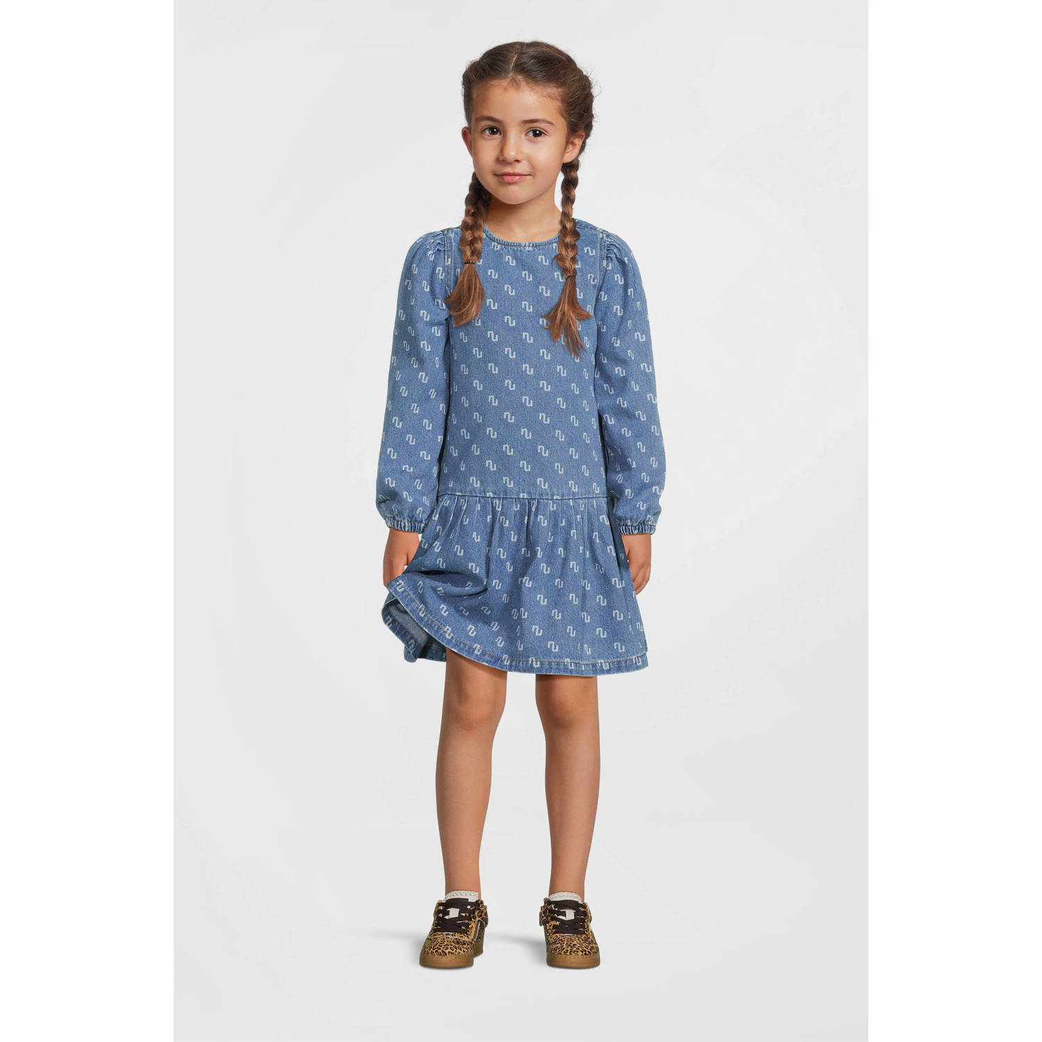 NAME IT KIDS spijkerjurk medium blue denim