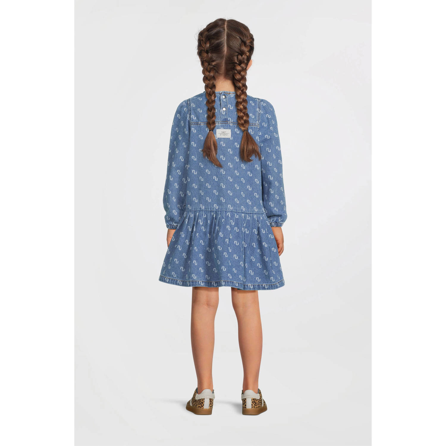 NAME IT KIDS spijkerjurk medium blue denim