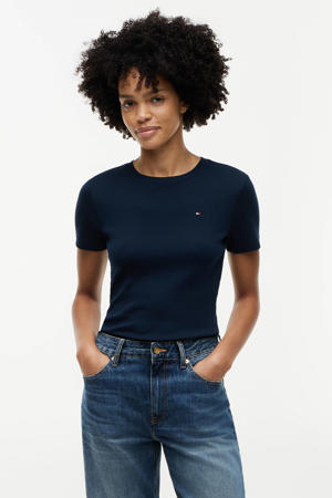 T-shirt donkerblauw