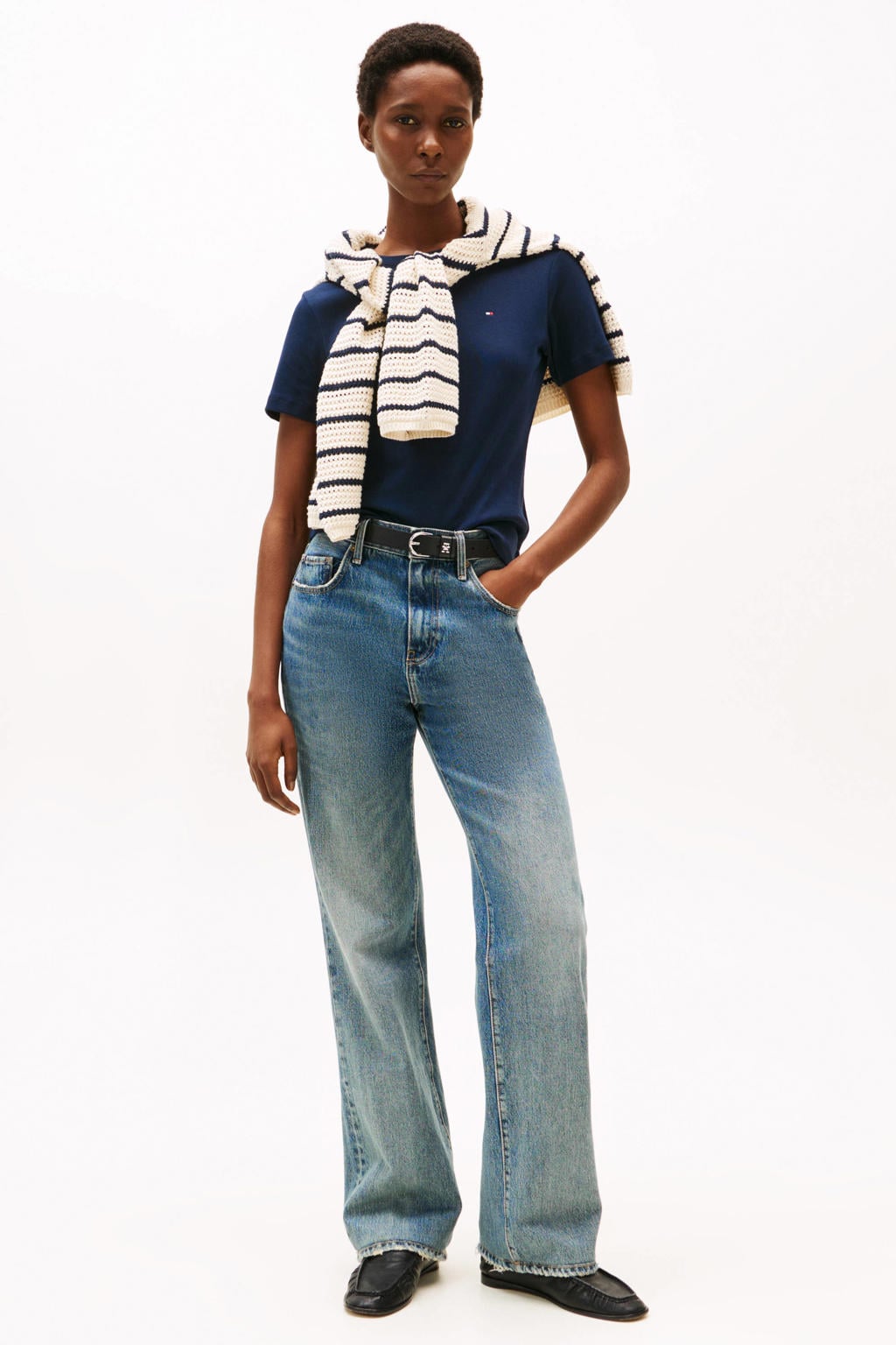 Tommy Hilfiger T-shirt donkerblauw