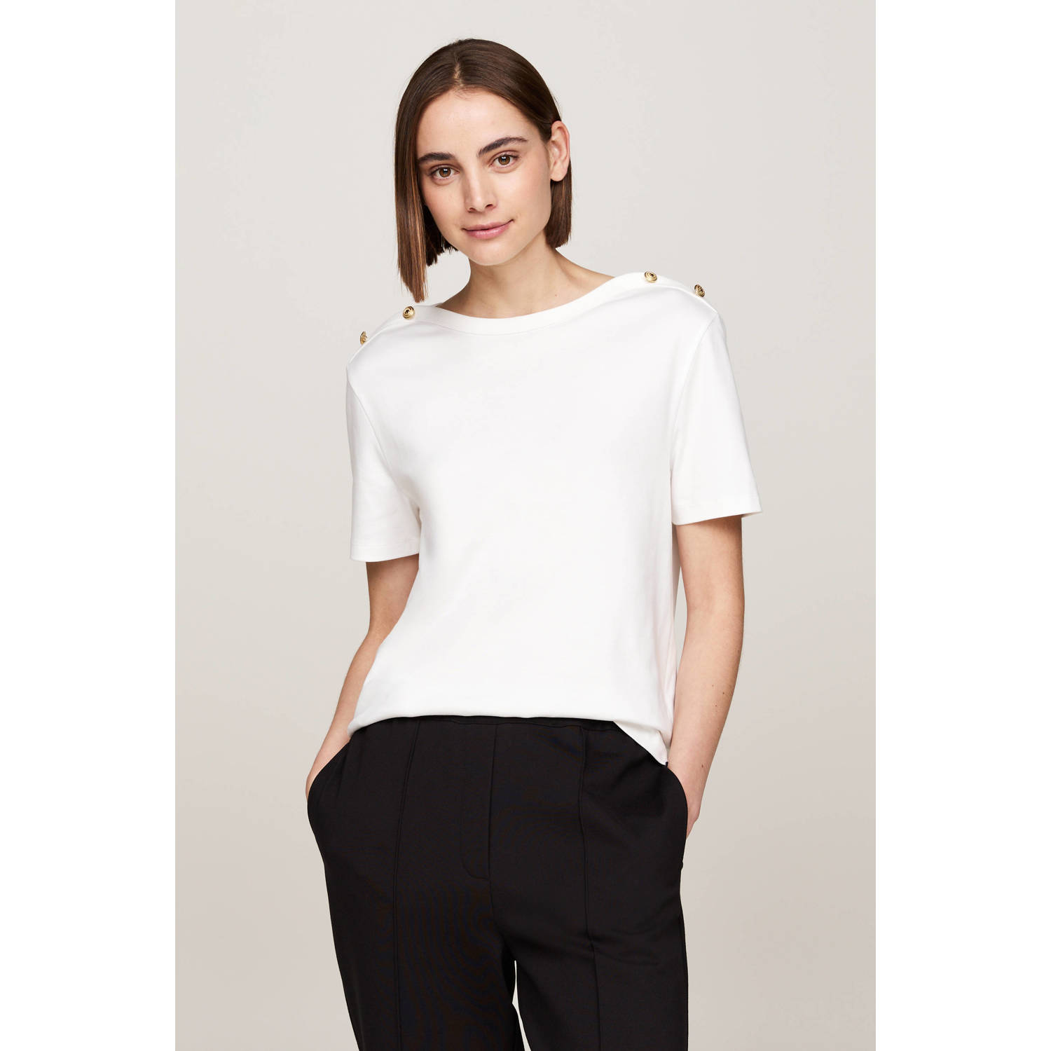 Tommy Hilfiger T-shirt ecru