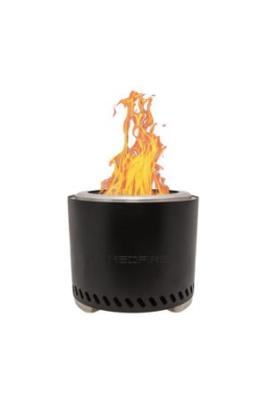vuurhaard Volcano groot (Ø38 cm) zwart