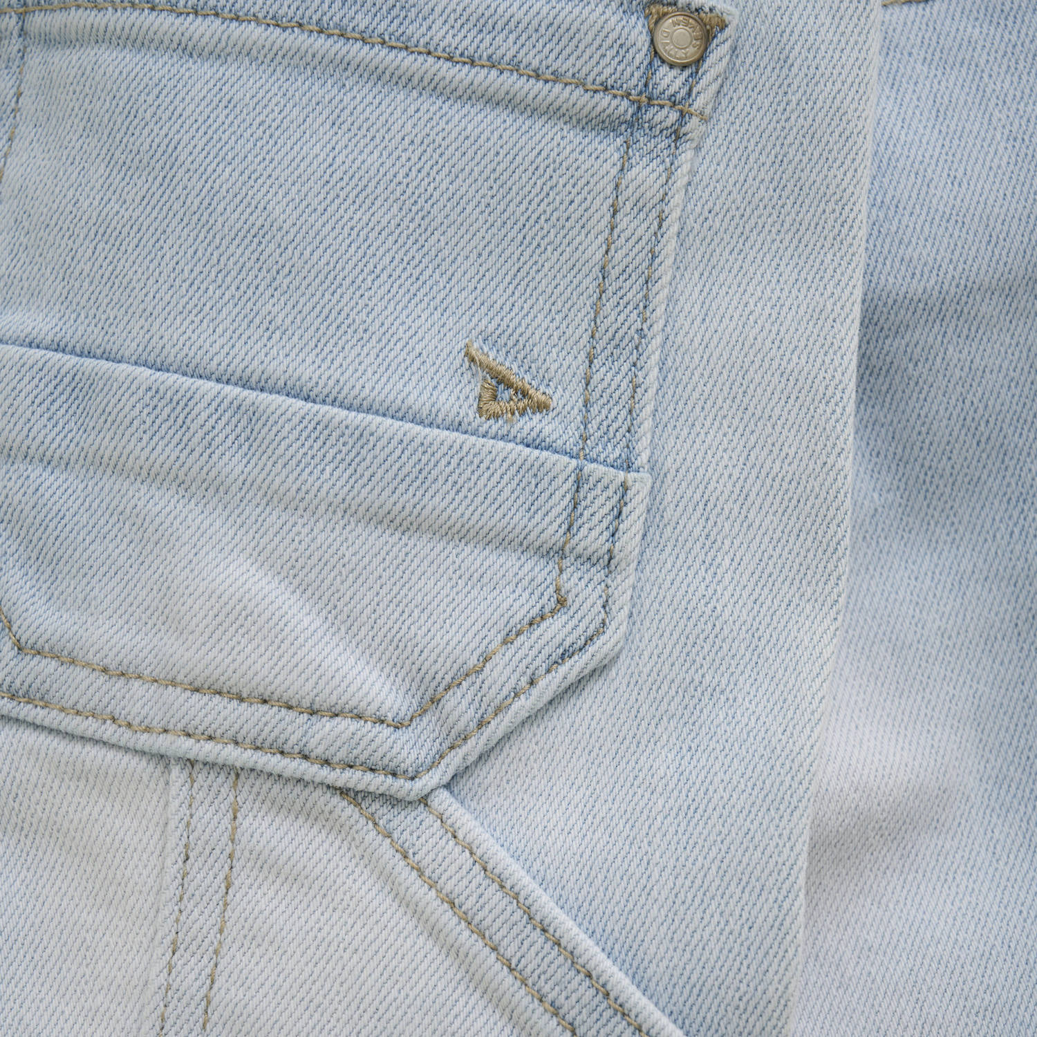 Daily7 straight leg light blue denim