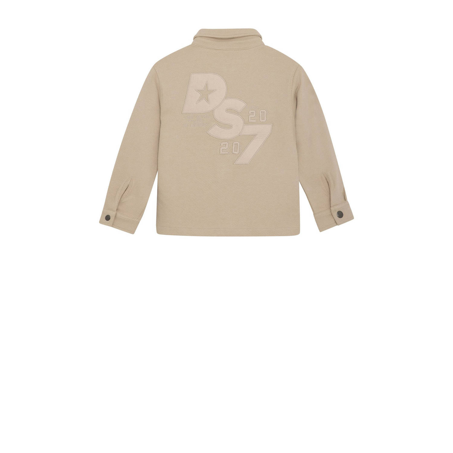 Daily7 overshirt lichtzand