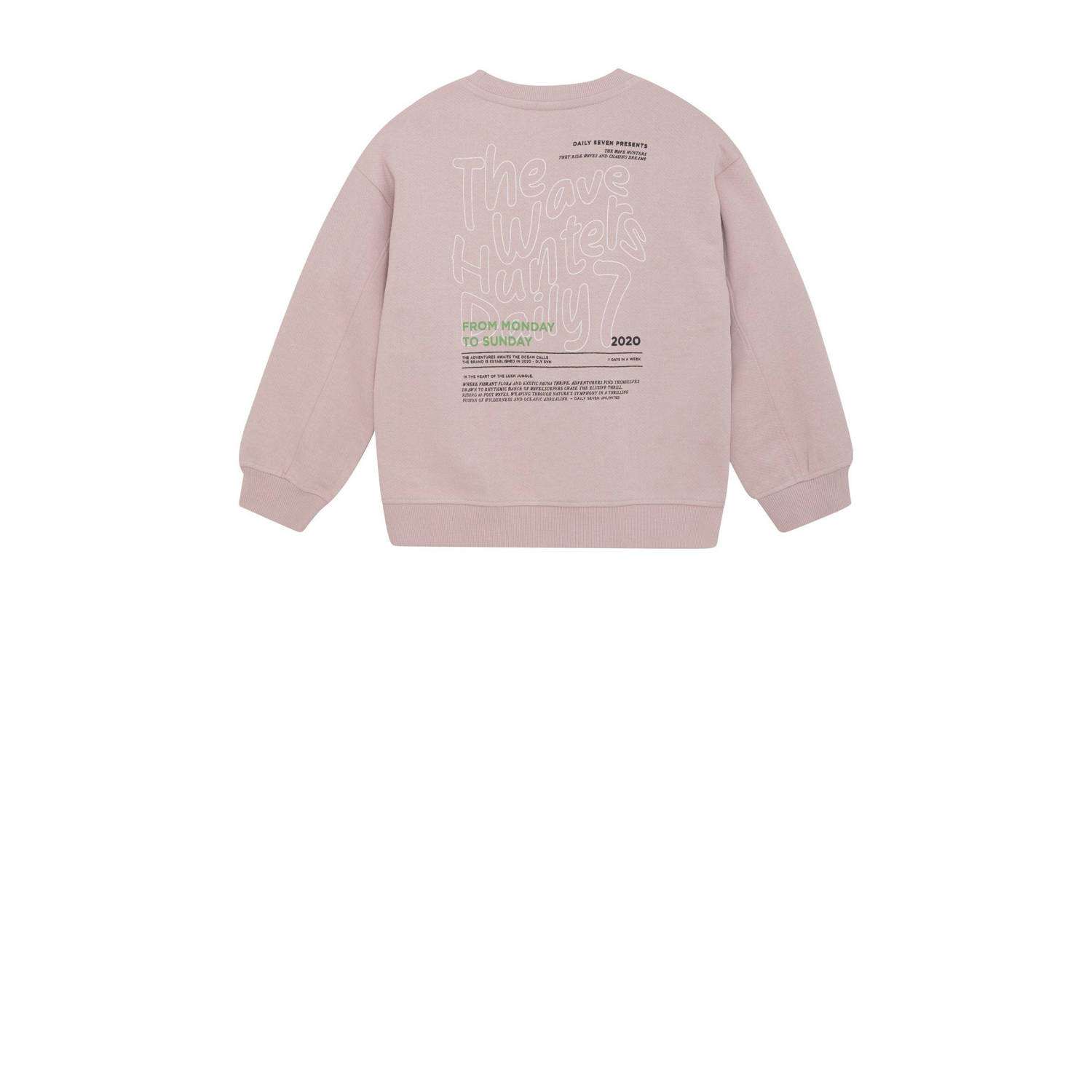 Daily7 sweater roze