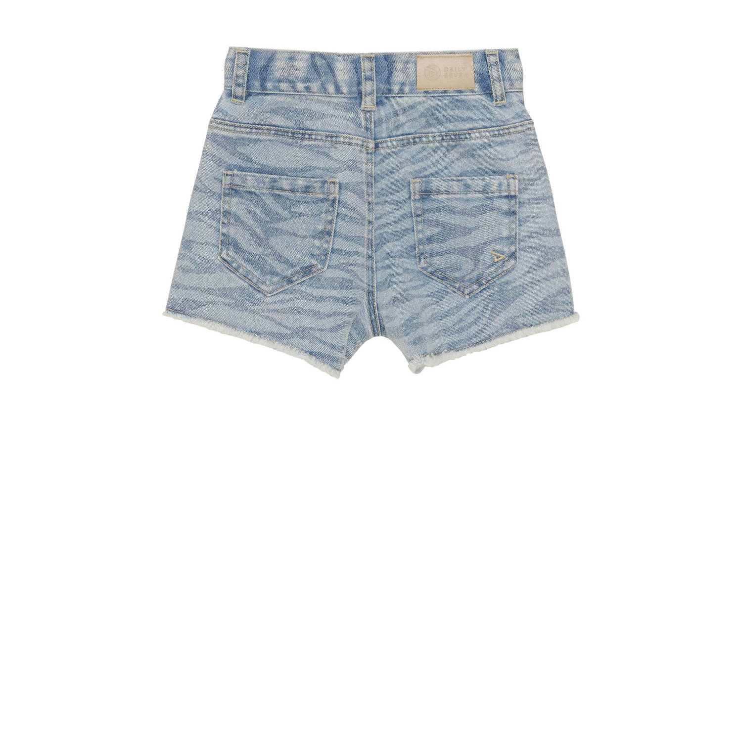 Daily7 regular denim short medium blue denim