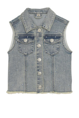 gilet blauw