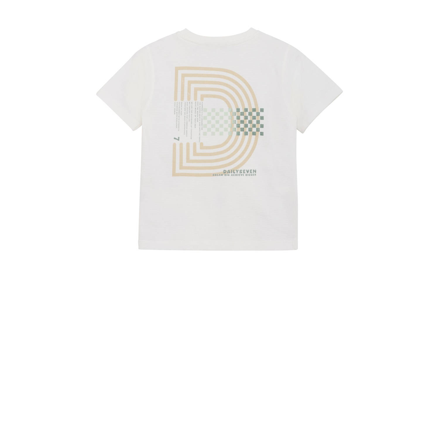 Daily7 T-shirt wit