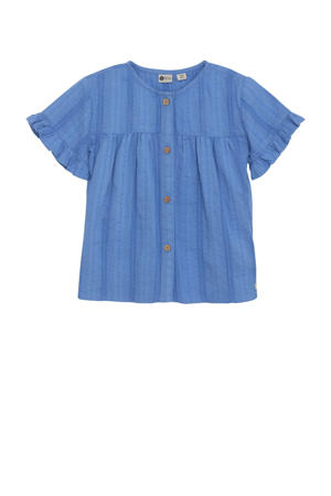 blouse blauw