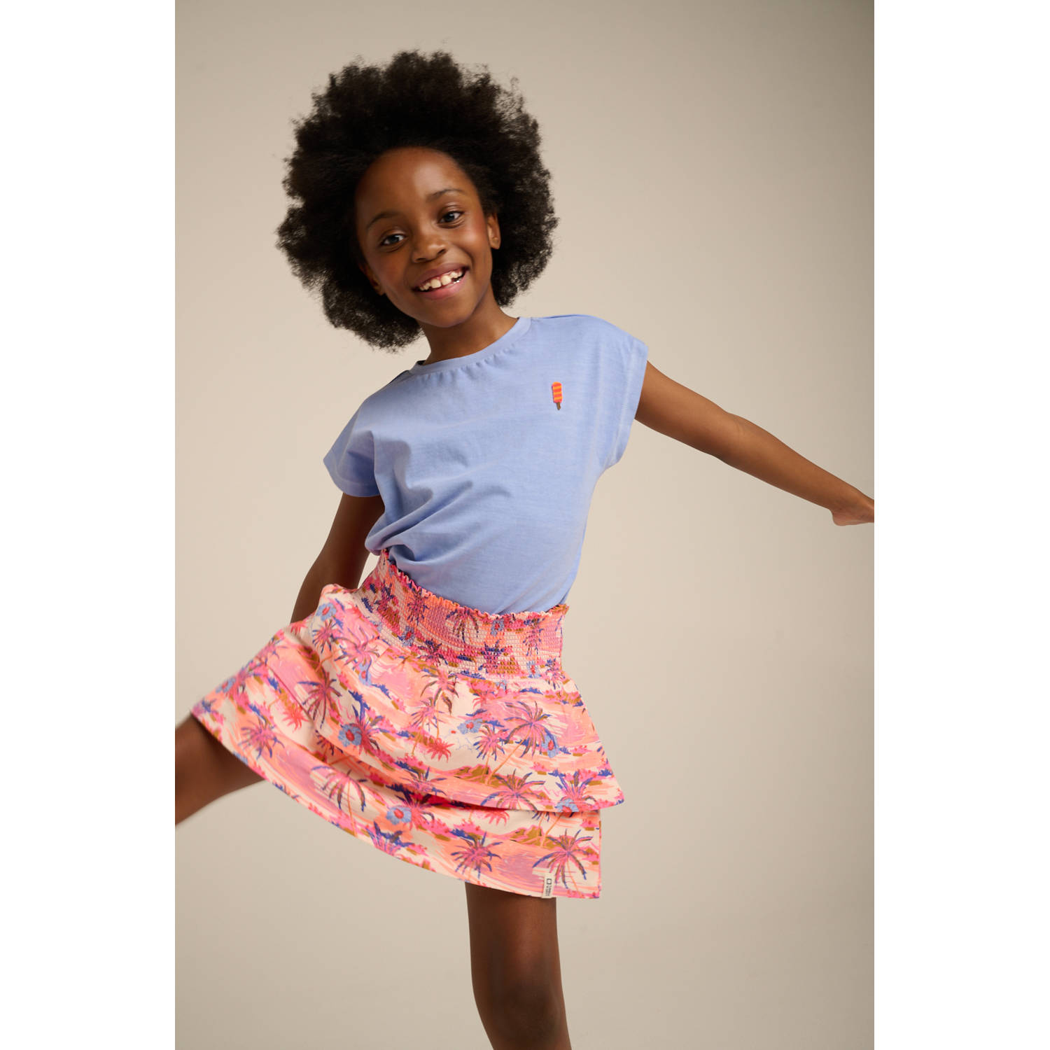 Tumble 'n Dry strokenrok lichtroze