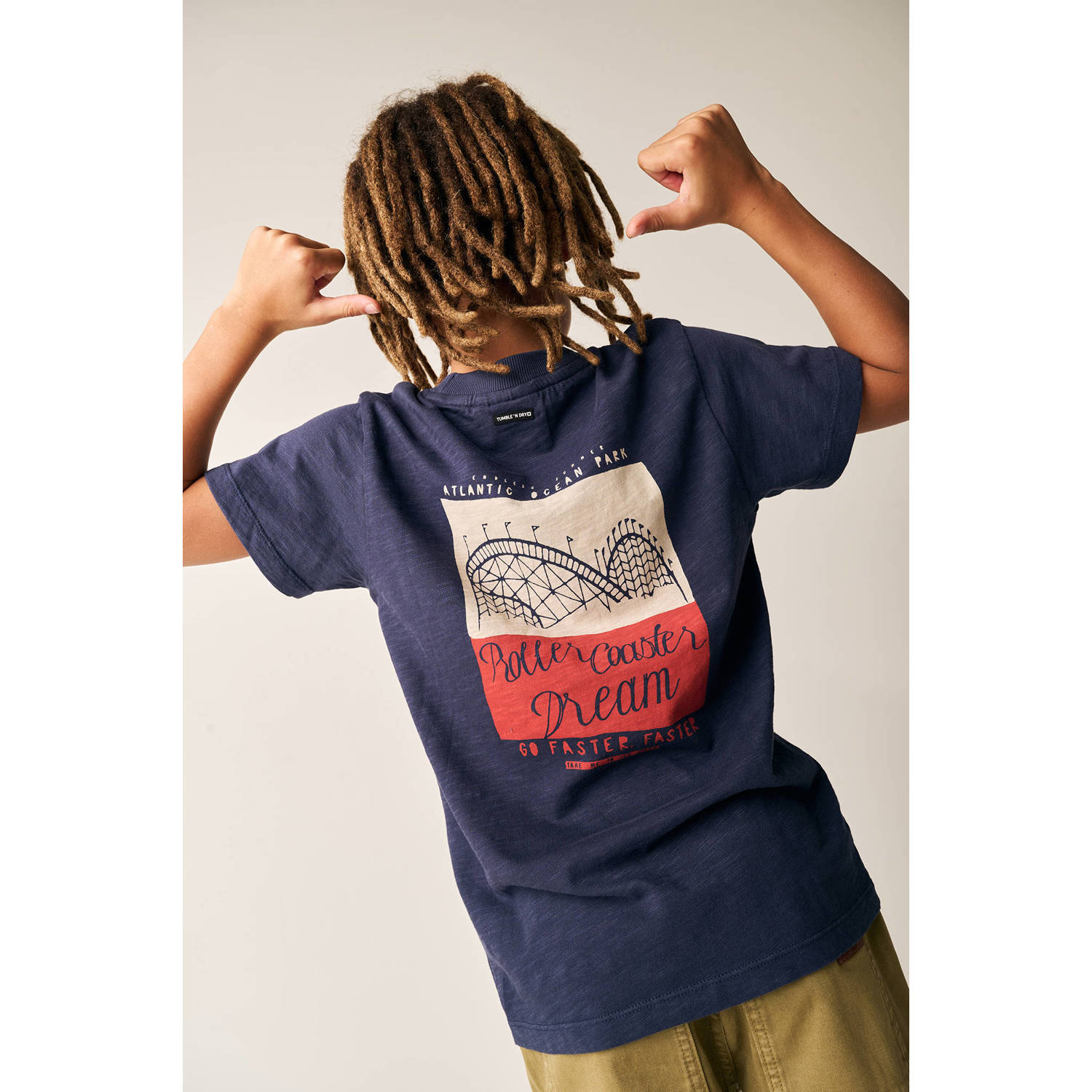 Tumble 'n Dry T-shirt donkerblauw