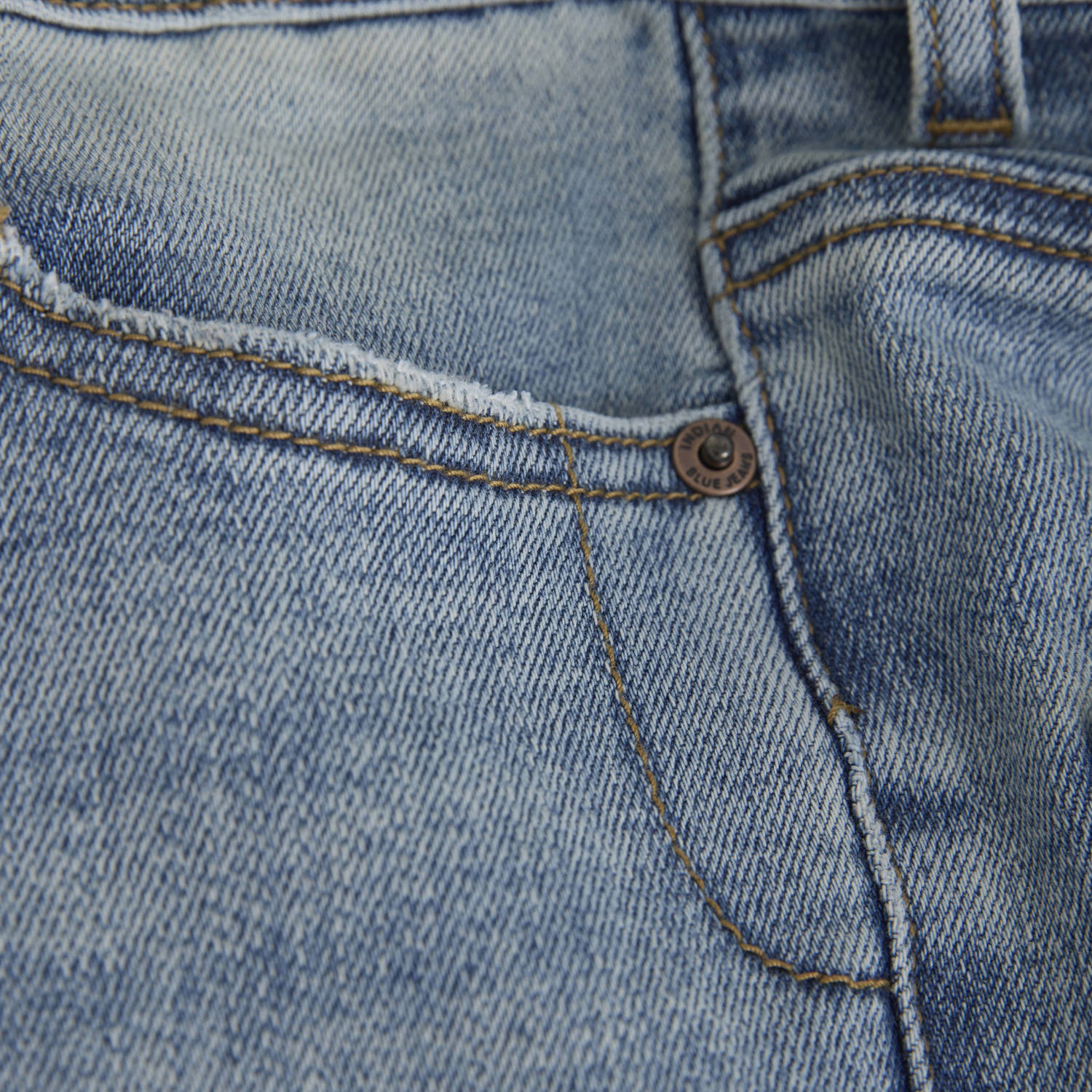 Indian Blue Jeans straight light blue denim