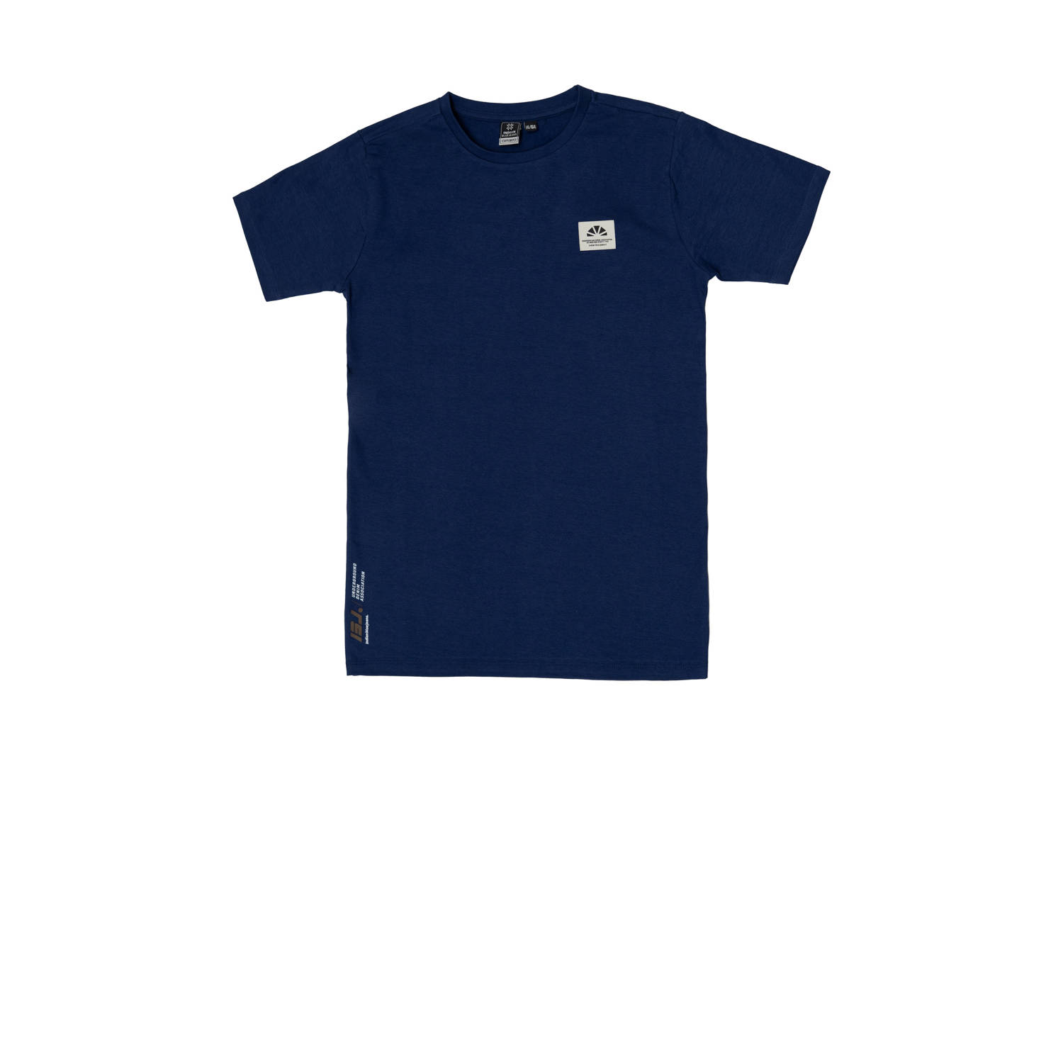 Indian Blue Jeans T-shirt donkerblauw