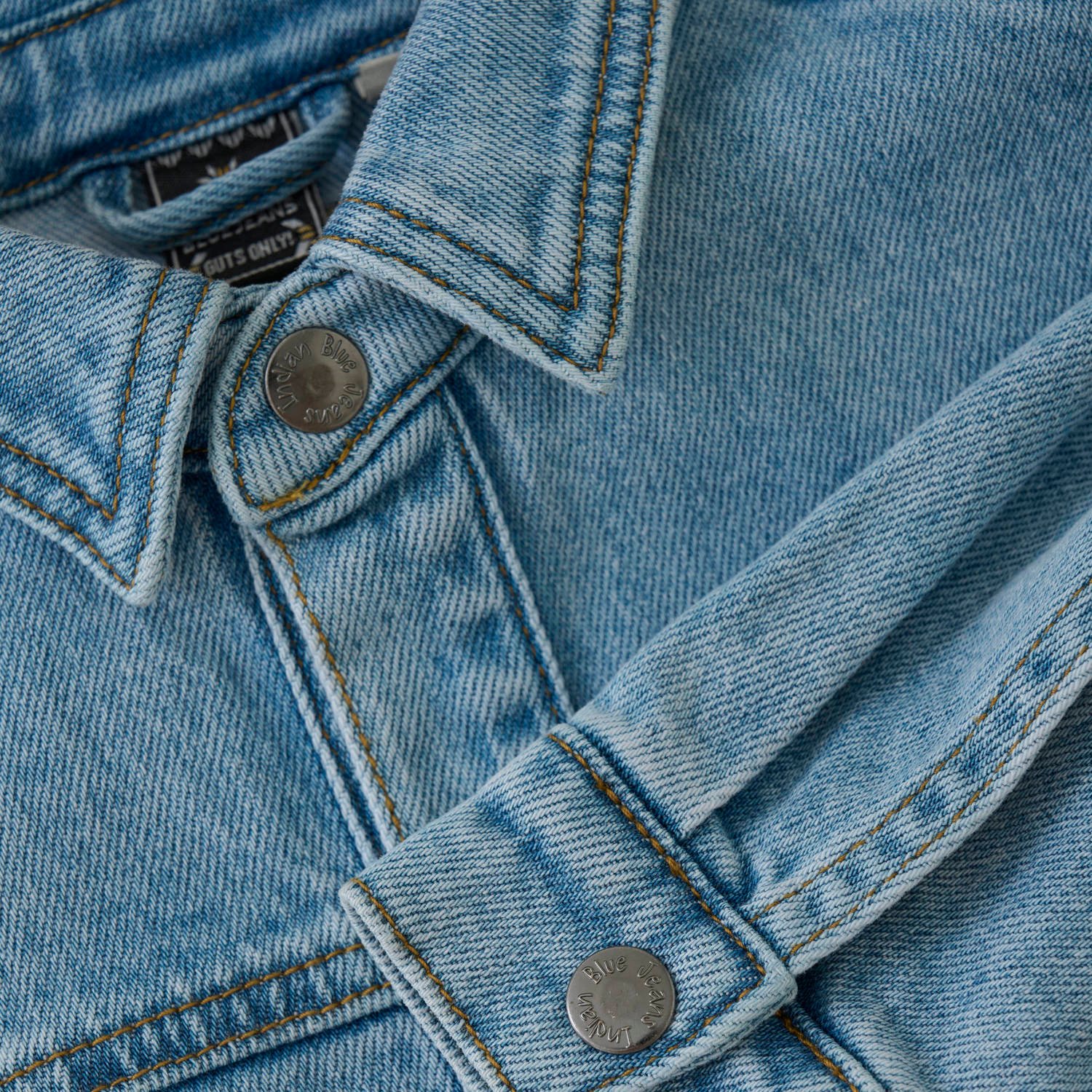 Indian Blue Jeans spijkerjas light blue denim