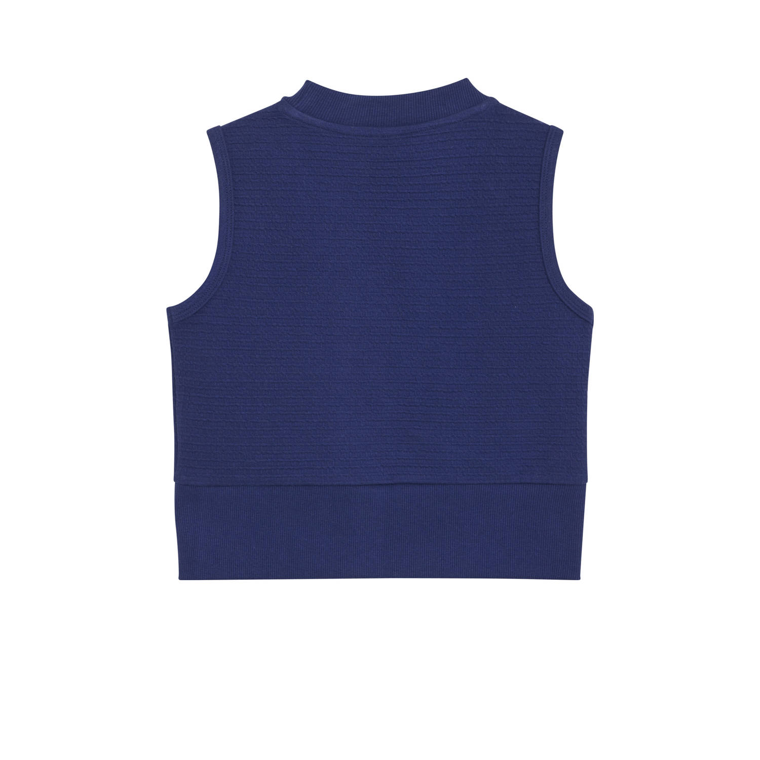 Indian Blue Jeans mouwloze top donkerblauw