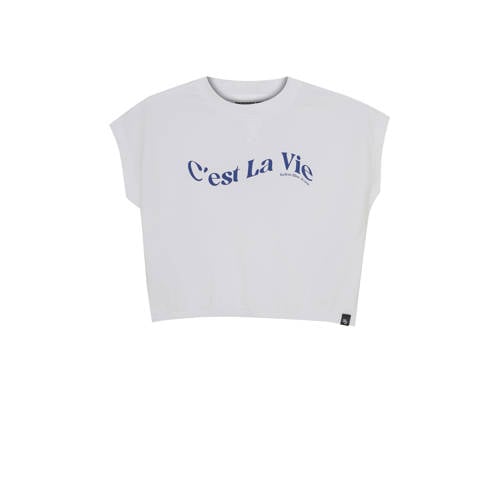Indian Blue Jeans T-shirt wit afbeelding