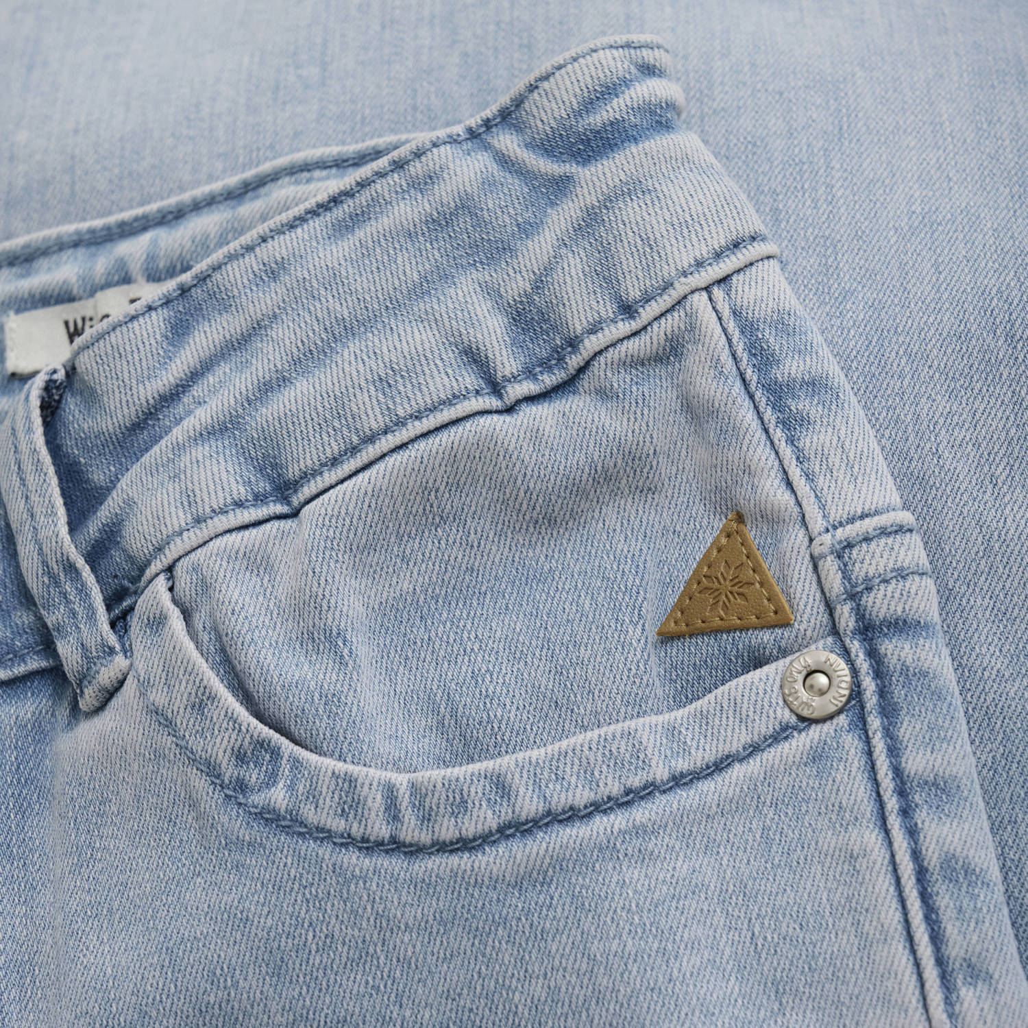 Indian Blue Jeans wide leg jeans blauw