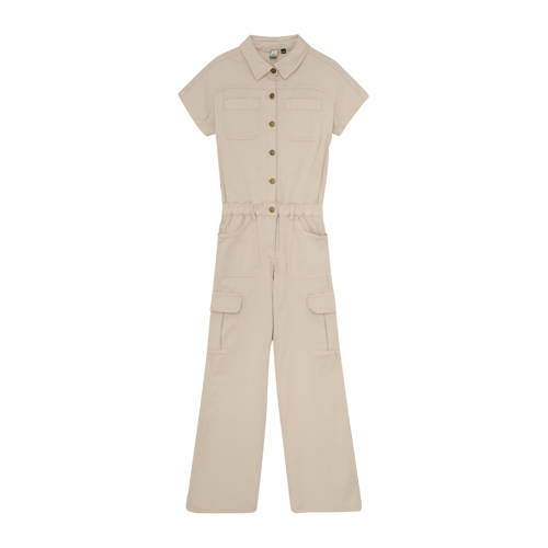 Indian Blue Jeans wide leg jumpsuit beige afbeelding