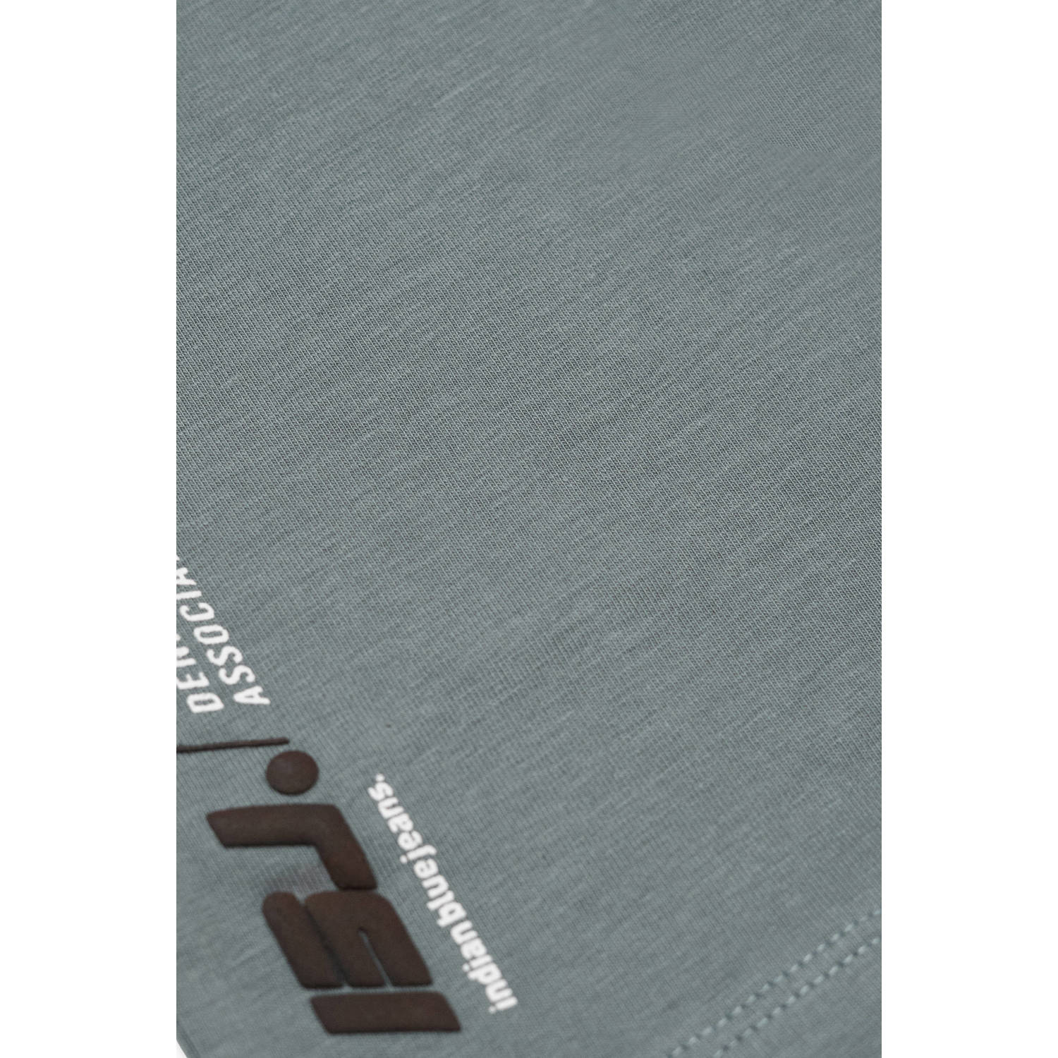 Indian Blue Jeans T-shirt grijsblauw