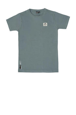 T-shirt grijsblauw