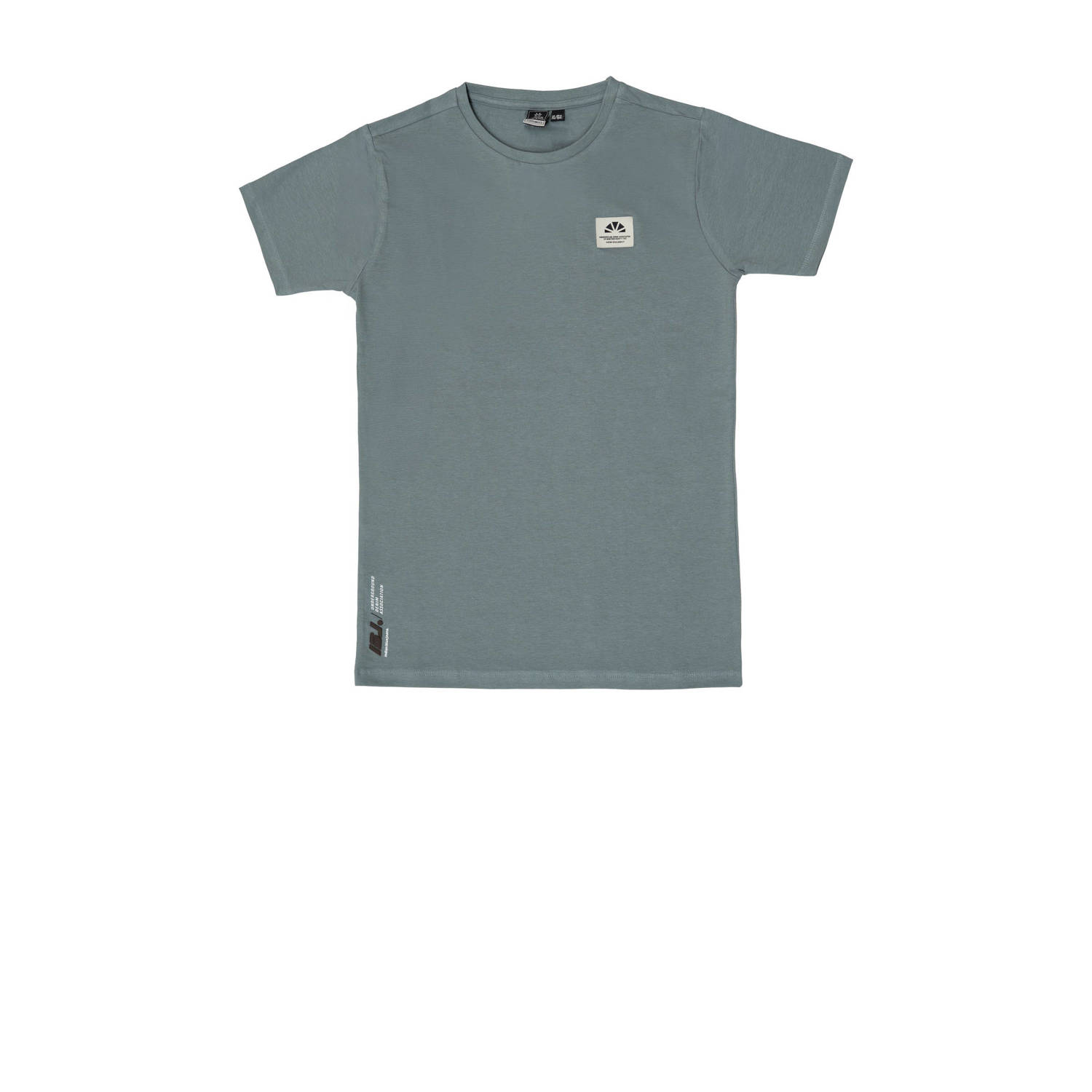 Indian Blue Jeans T-shirt grijsblauw