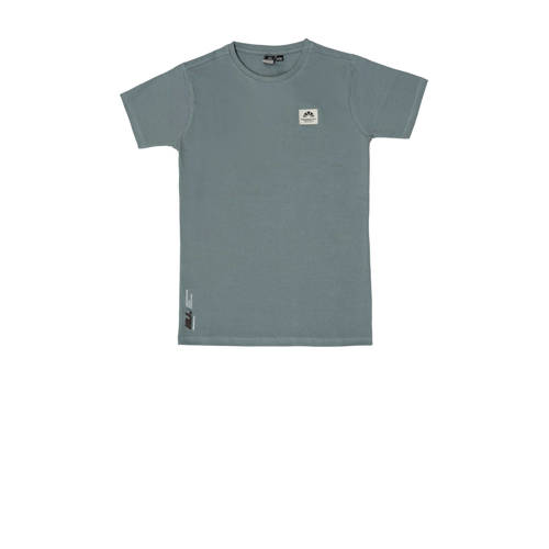 Indian Blue Jeans T-shirt grijsblauw afbeelding
