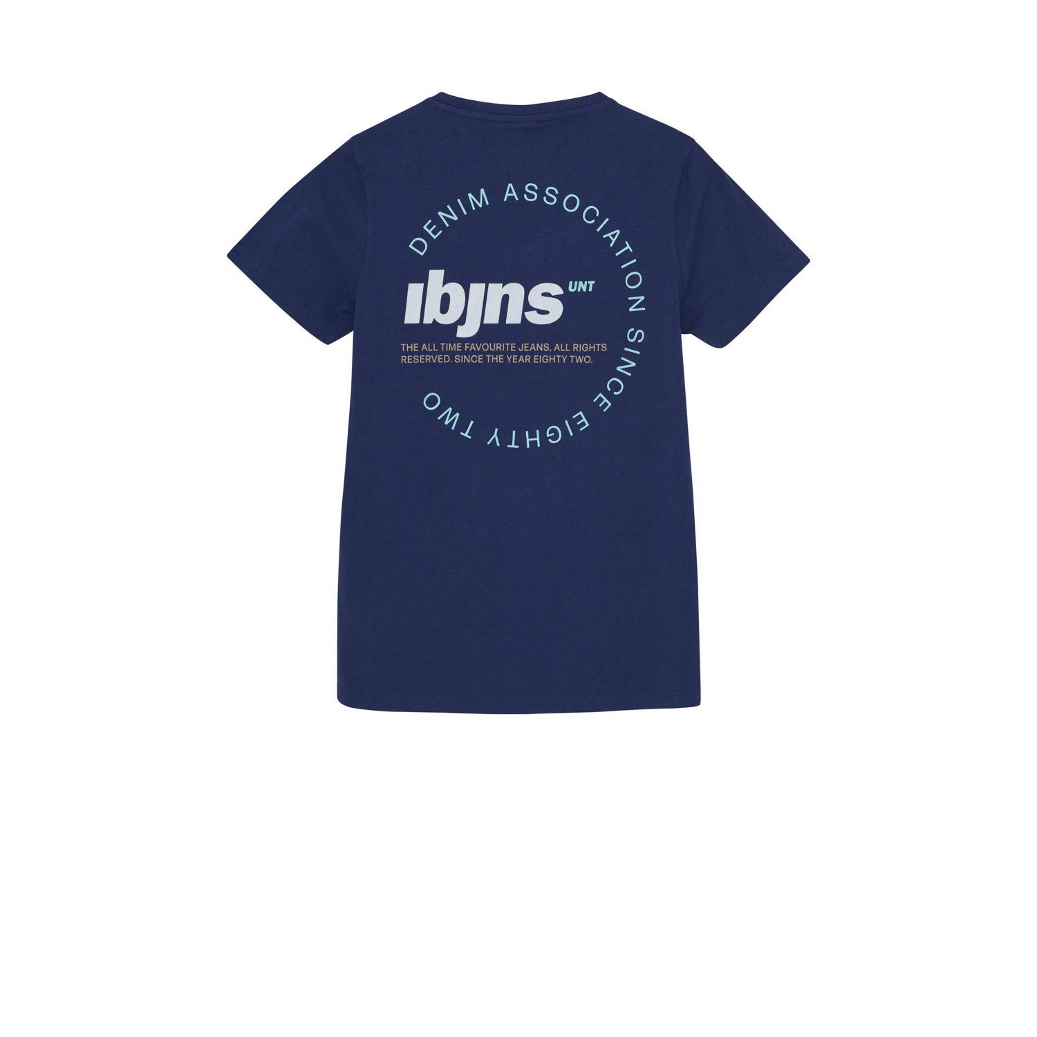 Indian Blue Jeans T-shirt donkerblauw
