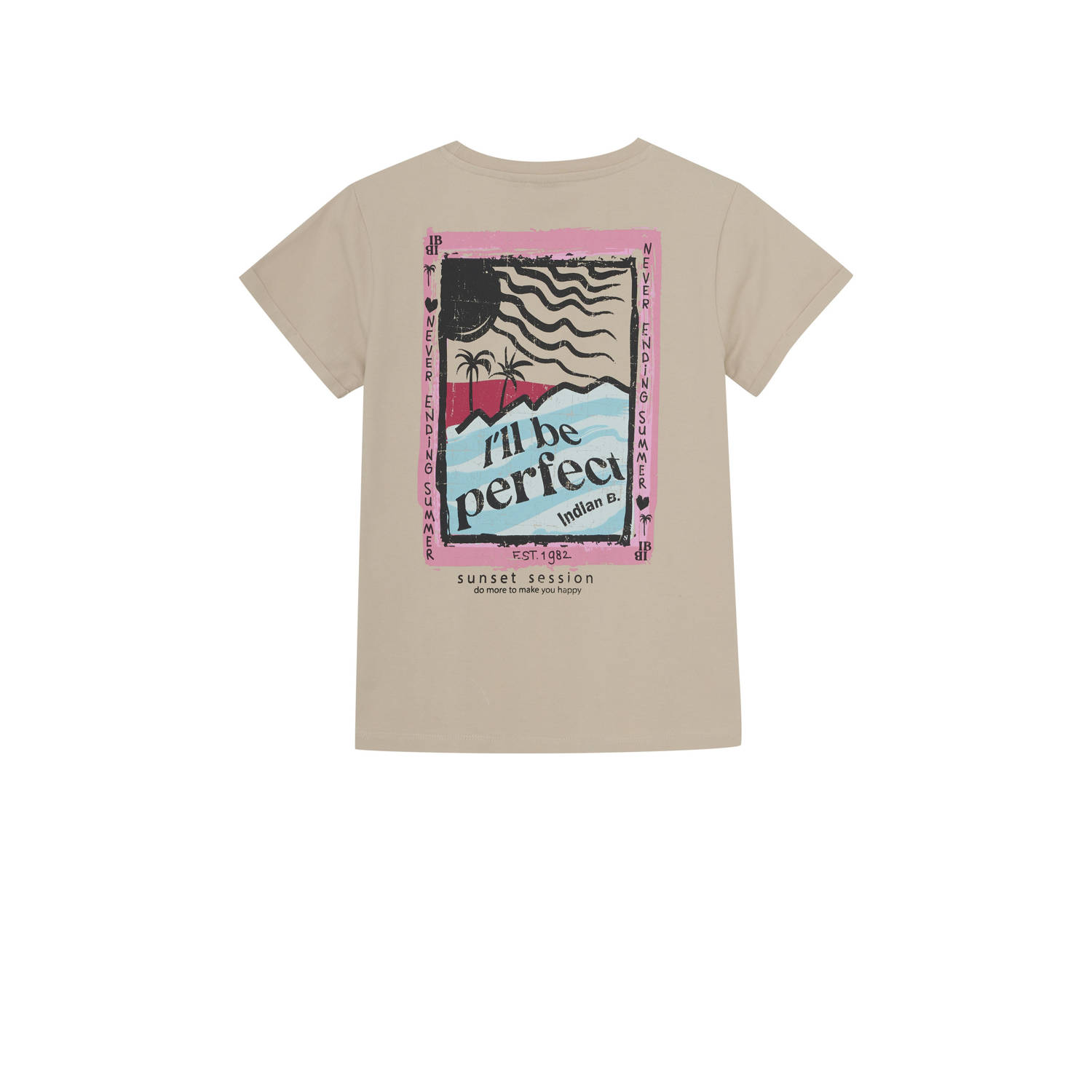 Indian Blue Jeans T-shirt beige