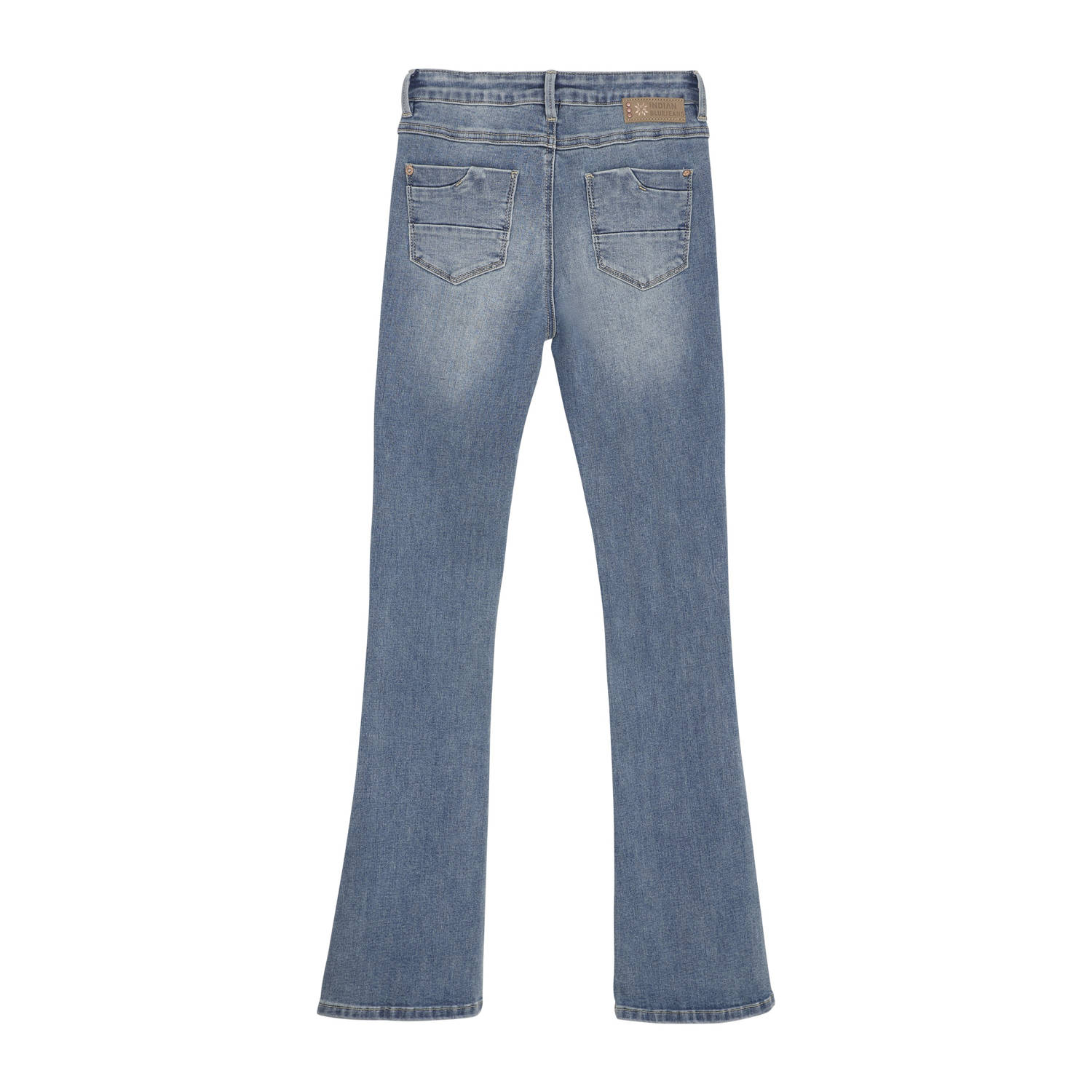 Indian Blue Jeans flared jeans medium blue denim