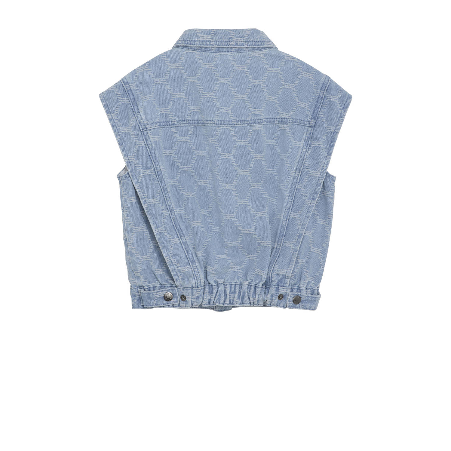 Indian Blue Jeans gilet light blue denim
