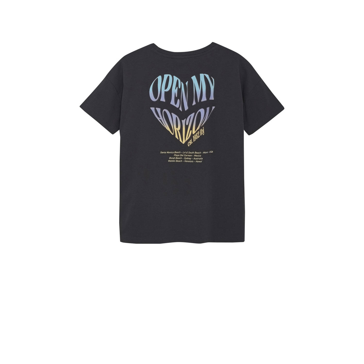 Indian Blue Jeans t-shirt grijs