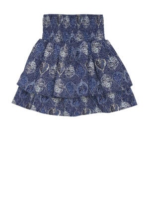 A-lijn rok blauw