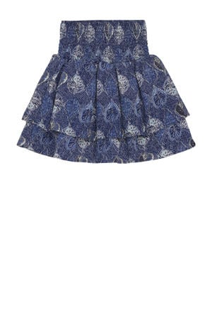 A-lijn rok blauw
