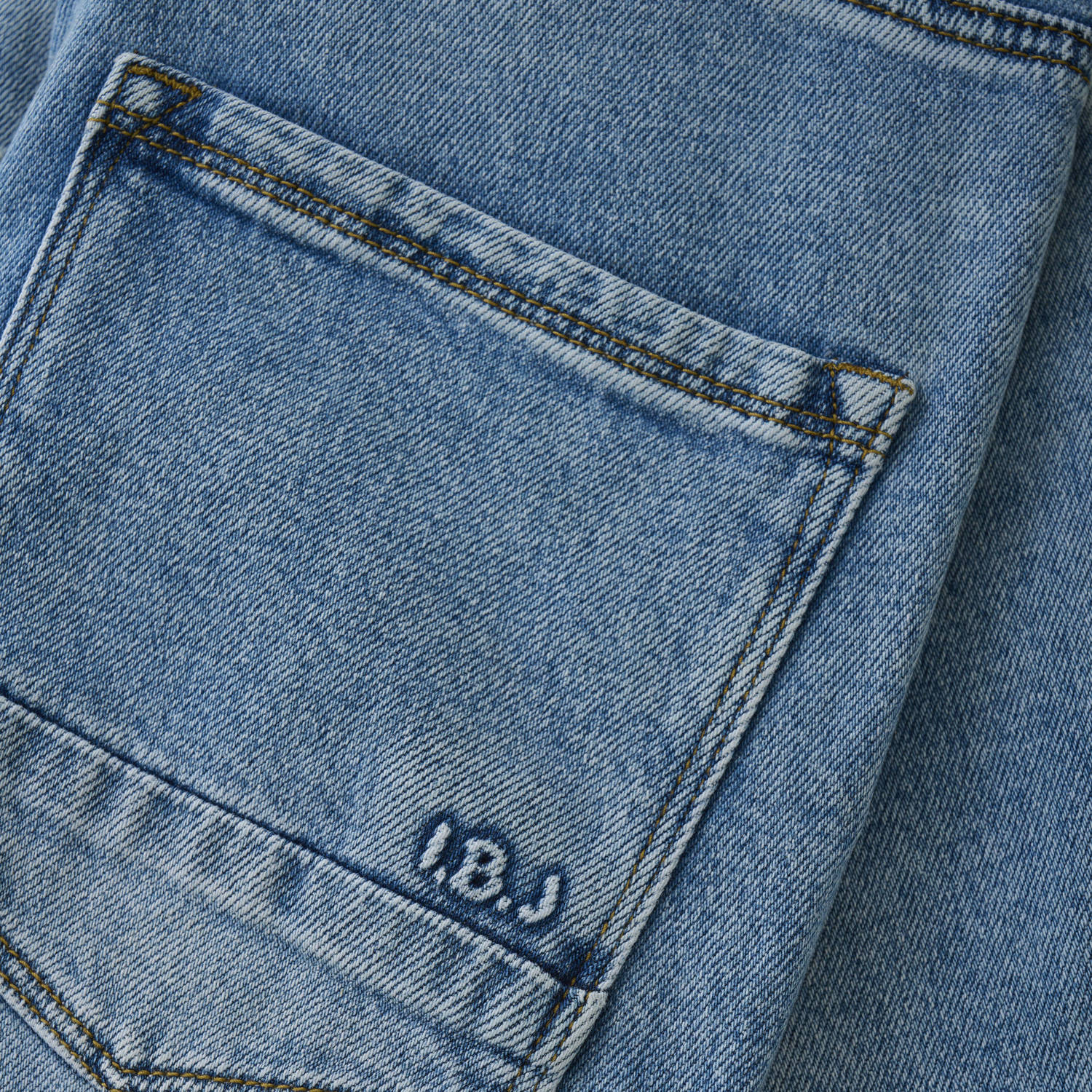 Indian Blue Jeans straight medium blue denim