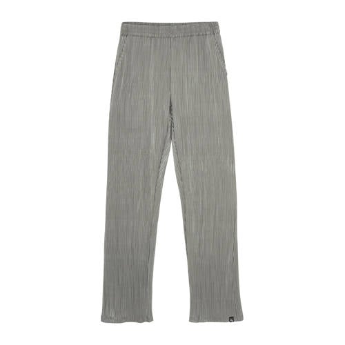Indian Blue Jeans wide leg casual broek grijs afbeelding