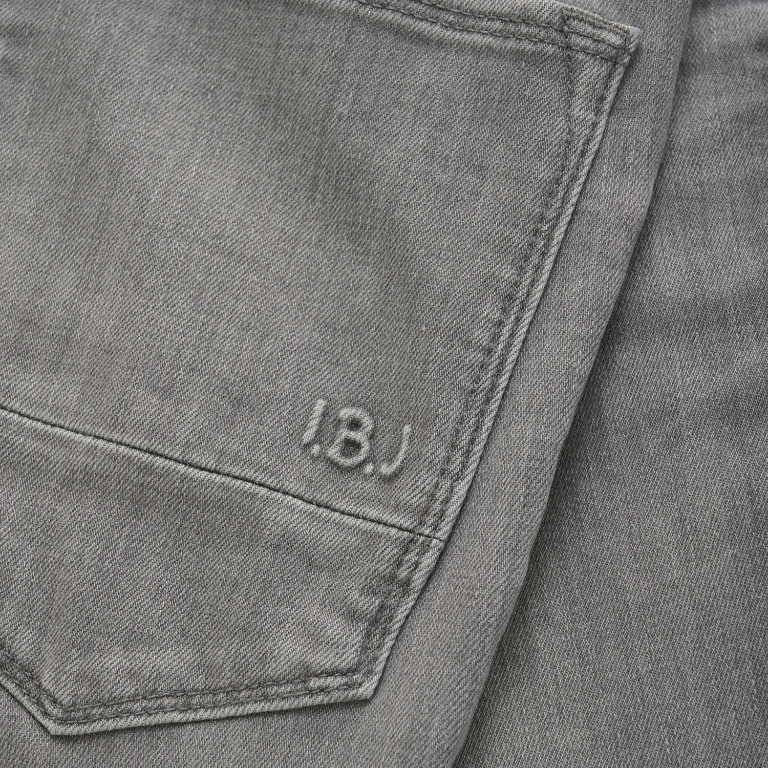Indian Blue Jeans straight leg grey denim