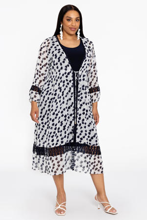 lang vest zwart