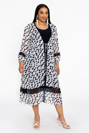lang vest zwart