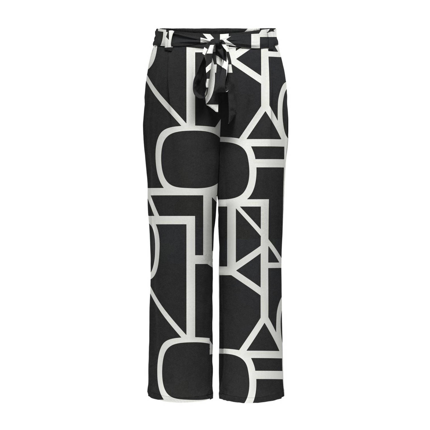 ONLY CARMAKOMA wide leg high waist broek