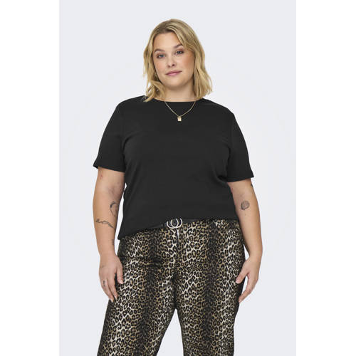ONLY CARMAKOMA T-shirt zwart afbeelding